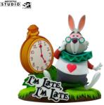 Disney Abysse Disney: Alice in Wonderland - White Rabbitt Statue Figurina