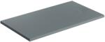 Omnires Aquarock téglalap zuhanytálca + előlap 160x90 cm szürke AQUAROCK90-160AG (AQUAROCK90160AG)