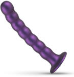 No-Parts Pegging Dildo Metallic Purple Dildo