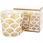 Artpol Porcelán bögre elegáns arany fül 310ml ízléses ajándék (183584)