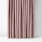 Goldea draperie blackout cu luciu satinat - roz pudră 270x240 cm