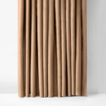 Goldea draperie blackout cu luciu satinat - bej-auriu 270x180 cm