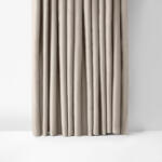 Goldea draperie blackout cu luciu satinat - bej natural 270x220 cm