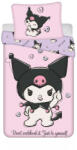  Hello Kitty Kuromi Be Yourself ágyneműhuzat 140×200cm, 70×90 cm (JFK041390) - oliviashop
