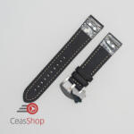  Curea piele neagră model TW Steel 20mm - 3810120 - ceas-shop
