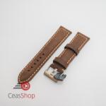  Curea piele maro inchis vintage QR 24mm - 3960224