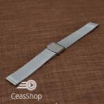  Bratara milaneza fina argintie 19mm