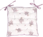 Clayre & Eef Perna scaun bumbac Lavanda 40x40x4 cm (LAG29X)