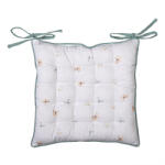 Clayre & Eef Perna scaun bumbac Fluturasi 40x40x4 cm (FOB29X)