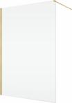 RONAL Paravan dus sticla walk-in 110x200 cm, auriu periat, sticla 8 mm, Ronal Easy D40 (D401101307)