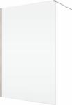 RONAL Paravan dus sticla walk-in 120x200 cm, bronz periat, sticla 8 mm, Ronal Easy (D401202807)