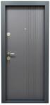 NOVO DOORS Usa metalica de apartament cu izolatie si vizor Novo Doors First Class NDS30, Deschidere Stanga Dreapta, Dimensiune 200X88 cm, Tabla 1.2 mm, Kit complet, Gri antracit (NDS30)
