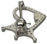 Flippy Brosa Argint 925 Inima si Coronita (teo-13397)