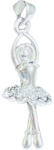 Flippy Pandantiv, Jolie Silver, Argint 925, Model Balerina Delicata, 25 x 8 mm, 1.7 g (teo-116685)