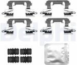 DELPHI Set accesorii, placute frana DELPHI LX0855 (LX0855)