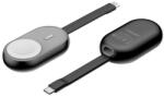 Veger Baterie Externa Wireless VEGER W0102 pentru Apple Watch, 1200mAh, Incarcare Magnetica, Tip Breloc, Ultra-Compacta, Negru (W0102-BLACK)