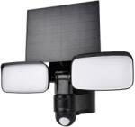 Solight napelemes mozgásérzékelős reflektor, 9 W, 850 lm, 4000 K, Li-Ion, fekete (WO7203)