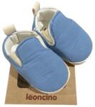 Leoncino Botoșei din muselină pentru bebeluși Leoncino - Moccasins, mărimea 18, albaștru (5202-3)