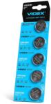 Videx CR2430 lítium elem, 5 db-os készlet, 290 mAh, 3V, 24, 5x24, 5x3mm (VID-3442-0)