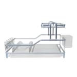 Z-tools Edényszárító, műanyag tálcával és evőeszköztartóval 55x35x28cm / 979 (979)