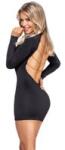 Cottelli Collection Rochie mini mulată Cottelli cu spatele gol și mâneci lungi - S