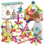 Click4toys Mágneses Építőkockák Mágneses Sticks Oktatás 120 El