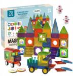 Click4toys 3D Mágneses Építőkockák Mágneses 73EL Oktató Építőkocka Készlet Gyerekeknek (0259)