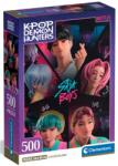 Clementoni K-pop vânători de demoni Saja Boys puzzle de 500 piese - Clementoni (35625) Puzzle