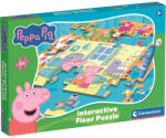 Clementoni Puzzle de podea interactiv Purcelușa Peppa, 24 piese - Clementoni (16688C) Puzzle