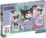 Clementoni Kuromi Super Color puzzle 104 piese - Clementoni (25028) Puzzle