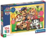 Clementoni Paw Patrol Super Color puzzle de 104 piese - Clementoni (25013) Puzzle