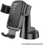 Gravity car phone holder Hoco dashboard H81 black and gray (6942007647915)