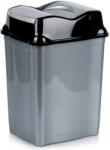 Orion Coș de gunoi din plastic 28 l cu capac basculant, gri Cos de gunoi