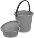 Orion Set găleată cu castron și capac 5/13 l, 3 piese Cos de gunoi