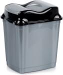 Orion Coș de gunoi din plastic cu capac basculant 16 l, gri Cos de gunoi