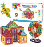 click4TOYS Mágneses Építőkockák Gyerekeknek Oktatási Panelek Magnetic 70EL