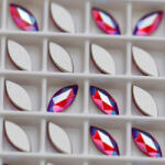 Swarovski 2201 Marquise Scarlet Shimmer