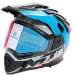 CFMoto 450 MT Negru/Albastru Cască Moto On-Off DOT / ECE 22.06 cu Sunvisor 85244H. BLUE (85244H.BLUE)