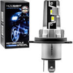 NOVSIGHT Lampă Auto H4 Canbus LED 6500K Alb Rece 12V 25W M500-N57-H4S (M500-N57-H4S)