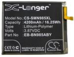 Cameron Sino Samsung Note 20 Ultra 5G CAMERON SINO Li-Polymer akku 3.87V/4200mAh, Samsung EB-BN985ABY kompatibilis, FEKETE (CS-SMN985XL)