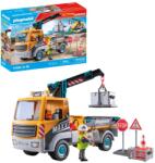 Playmobil Camion De Constructii Cu Macara Playmobil - Playmobil Action Heroes (pm71750)