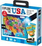 Headu Joc Stem Explorati Statele Unite Ale Americii Cu Lanterna Inclusa 5-10 Ani - Headu (he57939)