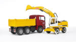 BRUDER Camion Man Tga Si Excavator Liebherr - Bruder (02751)