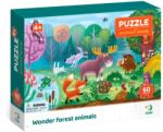 dodo Puzzle - Minunatele Animalute Din Padure (60 Piese) - Dodo (do300375) Puzzle