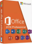 Microsoft Office Professional 2016 - Pc - Official Website - Multilanguage - Worldwide