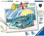 Ravensburger Creart Pictura Pe Numere Pentru Copii Lamborghini - Ravensburger (rvspbn23664)