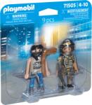 Playmobil Set 2 Figurine Politist Cu Hot - Playmobil Police (pm71505)