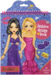 Grafix Carte Cu Abtibilduri - Fashion Design (albastru) - Grafix (140007-1)