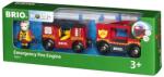BRIO Locomotiva De Pompieri - Brio (33811) Trenulet