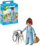 Playmobil Figurina Manager Cu Animalut De Colectie Caine Dalmatian - Playmobil My Life (pm71736)